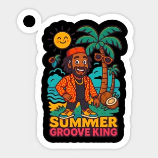 Chiji’s Summer Groove King Sticker